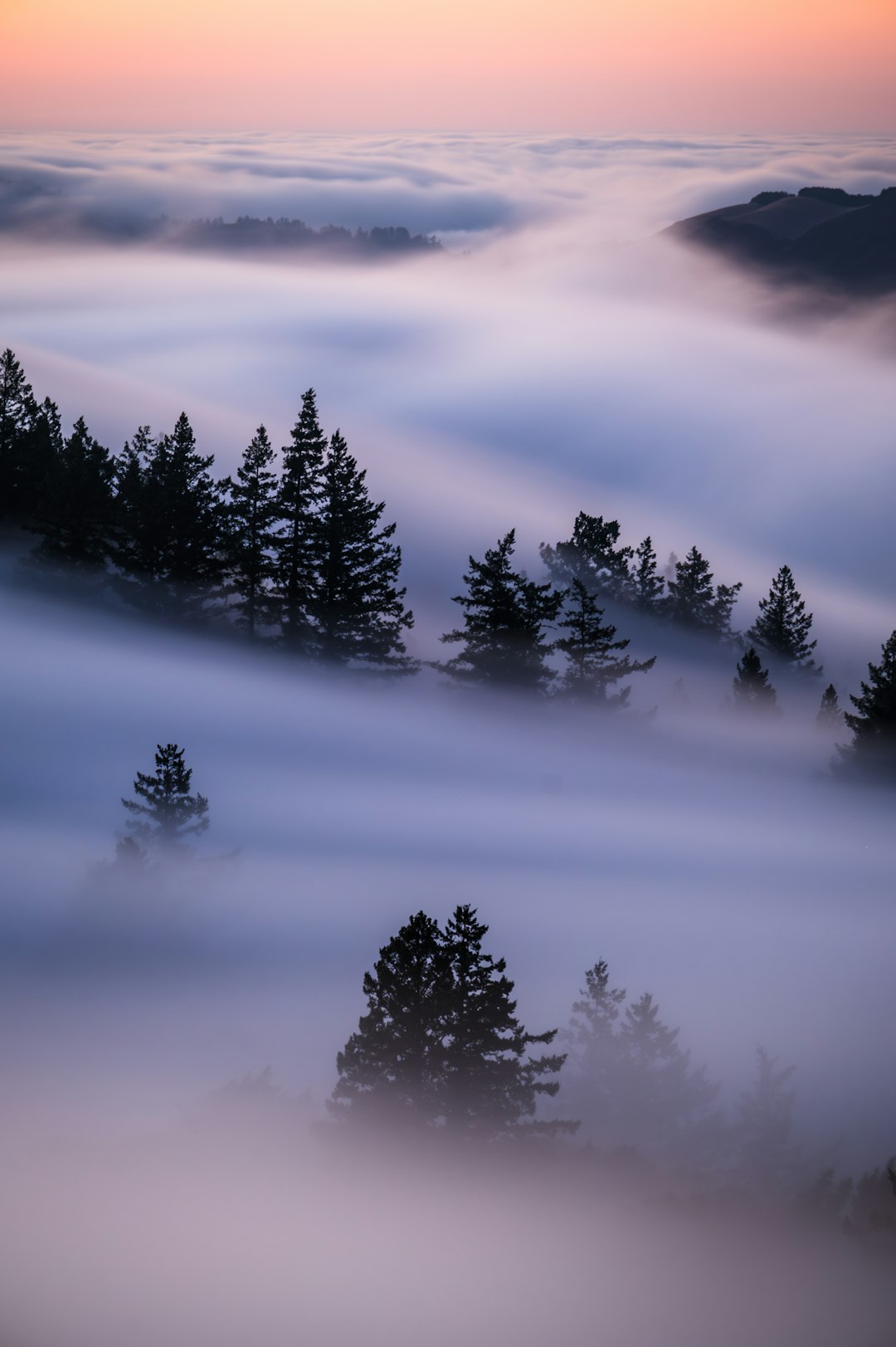 Twilight Hill Sunset Wallpaper