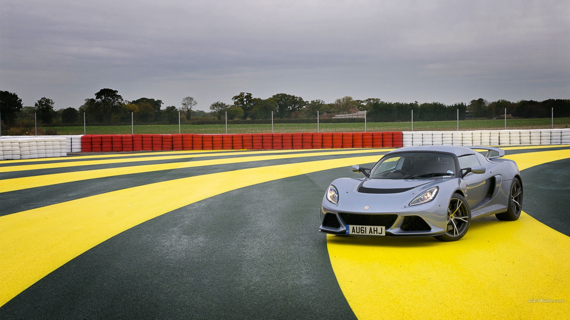 Silver Lotus Exige Race Wallpaper