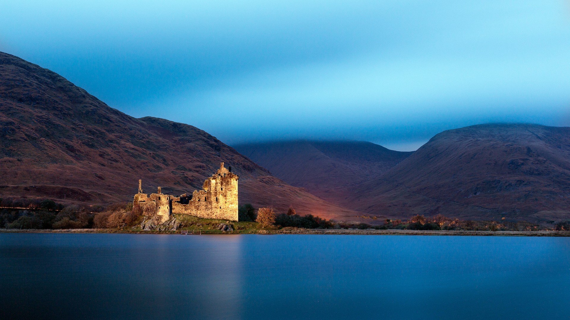 Scottish Castle Ruins Wallpaper