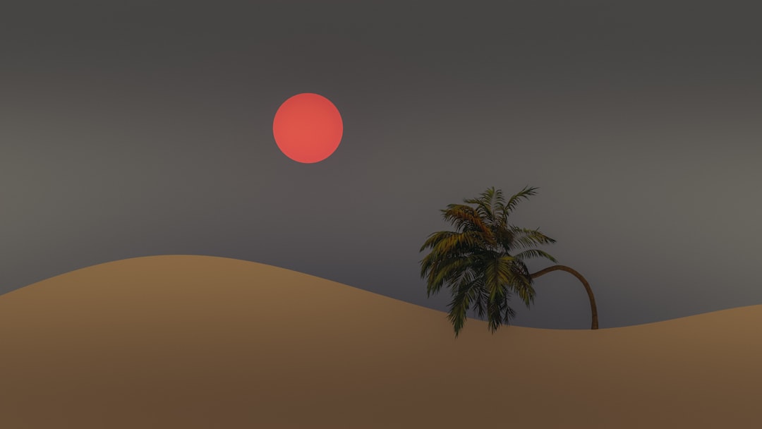 Golden Desert Dune Wallpaper