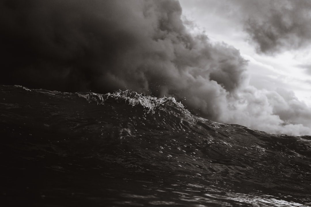 Moody Stormy Coast Wallpaper