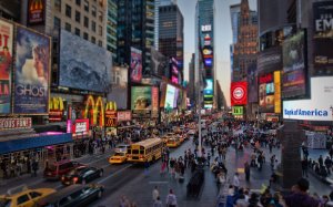 Community Photos - Times Square Tilt Shift Wallpaper