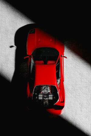 Editor's Choice - Red Ferrari F40 Wallpaper