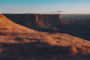 Editor's Choice - Golden Canyon Sunset Wallpaper