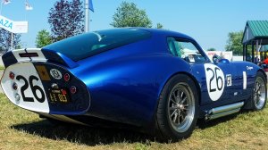 Shelby Daytona Blue Car Wallpaper