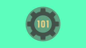 Collector's Choice - Vault 101 Minimal Fallout Wallpaper