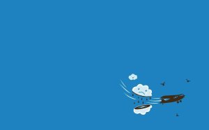 Collector's Choice - Sky Minimalism Humor Vehicles Wallpaper