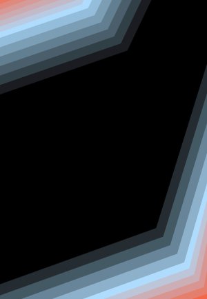 Editor's Choice - Orange Blue Abstract Wallpaper