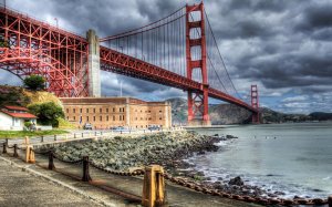 Collector's Choice - Golden Gate Sunset Wallpaper