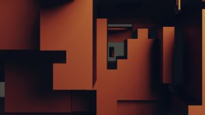 Editor's Choice - Abstract Geometric Cubes Wallpaper