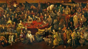 Collector's Choice - Artistic Men Painting Wallpaper