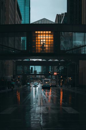 Editor's Choice - Rainy City Night Wallpaper