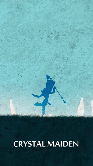 Collector's Choice - Crystal Maiden Dota Art Wallpaper