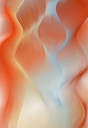 Editor's Choice - Modern Geometric Flow Wallpaper