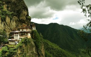 Collector's Choice - Japan Temple Mountain Wallpaper