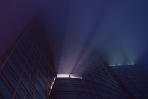 Editor's Choice - Foggy Kyiv Night Wallpaper