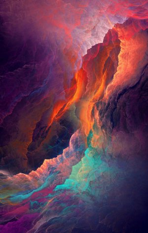 Collector's Choice - Vibrant Shapes Art Wallpaper