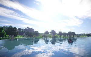 Collector's Choice - Minecraft Lake Gaming Wallpaper