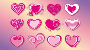 Community Photos - Pink Heart Valentine Wallpaper