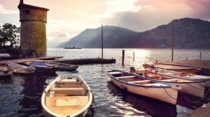 Community Photos - Lakeside Mountain Sunset Wallpaper