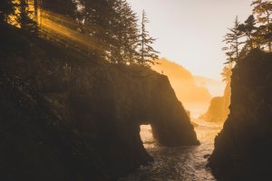 Editor's Choice - Coastal Sunrise Scenery Wallpaper