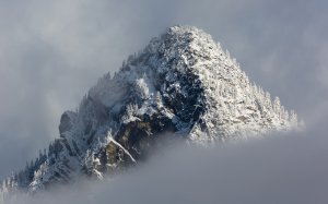 Editor's Choice - Winter Mountain Peak Wallpaper