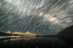 Collector's Choice - Night Sky Architecture Wallpaper