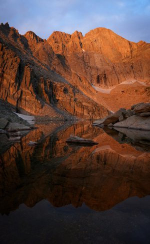 Collector's Choice - Alpenglow Lake Reflection Wallpaper