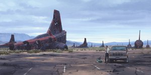 Community Photos - Sci Fi Airplane Car Wallpaper