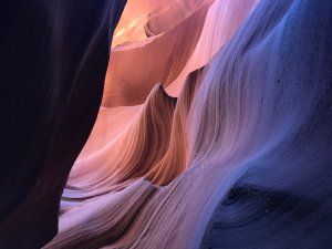 Collector's Choice - Antelope Canyon Swirls Wallpaper