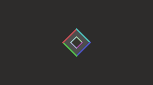 Community Photos - Minimal Colorful Logo Dark Wallpaper