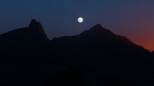 Collector's Choice - Luminous Full Moon Night Wallpaper