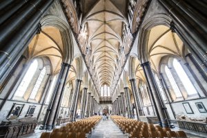 Collector's Choice - Gothic Cathedral Aisle Wallpaper