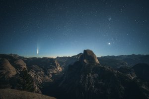 Collector's Choice - Cosmic Blue Night Sky Wallpaper