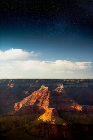 Collector's Choice - Grand Canyon Sunset Galaxy Wallpaper