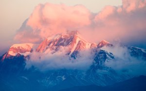 Collector's Choice - Pastel Glacier Sunset Wallpaper