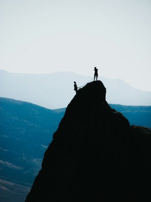 Collector's Choice - Silhouette Peak Adventure Wallpaper