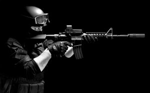 Community Photos - Monochrome M4A4 Holo Sight Wallpaper