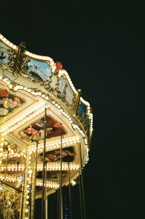 Collector's Choice - Nostalgic Winter Carousel Wallpaper