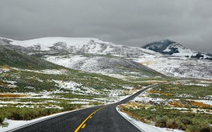 Community Photos - Overcast Mountain Road Wallpaper