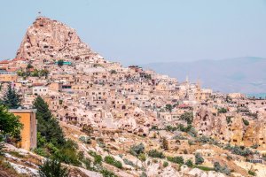 Collector's Choice - Turkish Cliffside Monastery Wallpaper