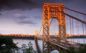 Community Photos - George Washington Bridge Sunset Wallpaper