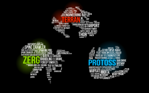 Community Photos - Starcraft Factions Typography Wallpaper