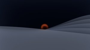 Collector's Choice - Lunar Horizon Night Sky Wallpaper