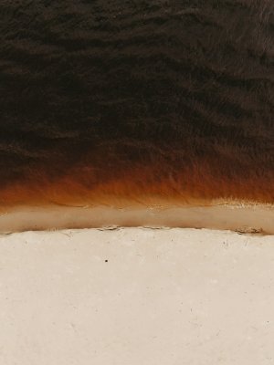 Editor's Choice - Serene Beach Aerial Wallpaper